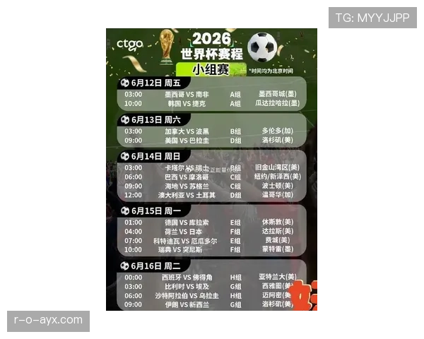加纳队2026世界杯赛程前瞻：小组赛对手与出线形势分析